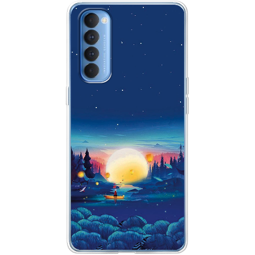 Чехол BoxFace OPPO Reno 4 Pro Спокойной ночи