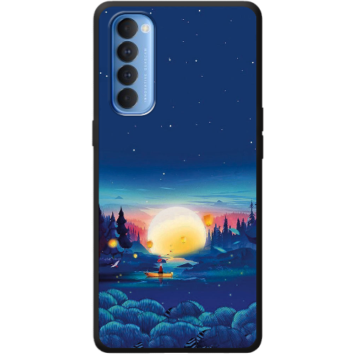 Чехол BoxFace OPPO Reno 4 Pro Спокойной ночи