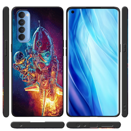 Чехол BoxFace OPPO Reno 4 Pro Astronaut in Space