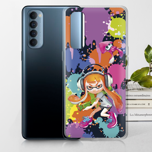 Чехол BoxFace OPPO Reno 4 Pro Splatoon Inklings