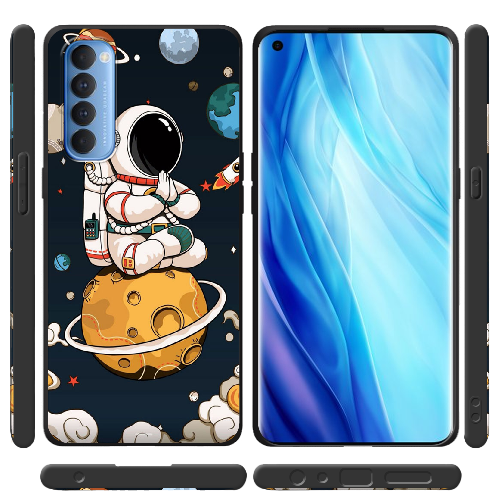 Чехол BoxFace OPPO Reno 4 Pro Astronaut