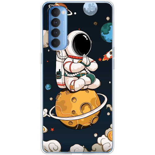 Чехол BoxFace OPPO Reno 4 Pro Astronaut