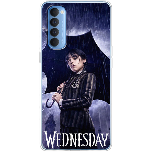 Чехол BoxFace OPPO Reno 4 Pro Wednesday Addams