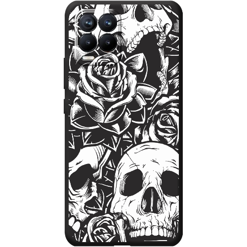 Чехол BoxFace Realme 8 Skull and Roses