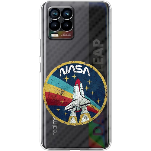 Чехол BoxFace Realme 8 Space Shuttle NASA