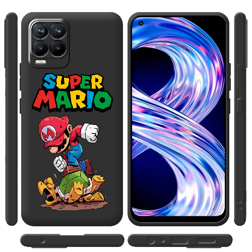 Чехол BoxFace Realme 8 Super Mario