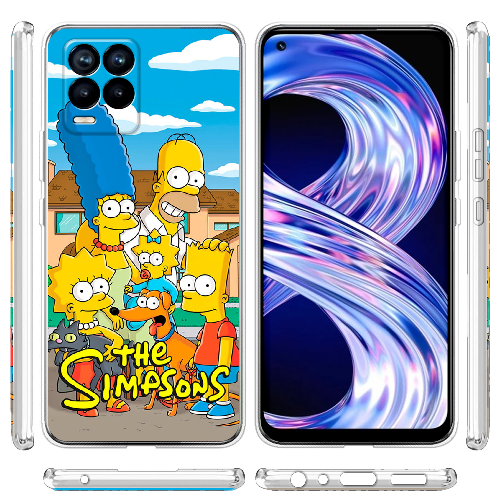 Чехол BoxFace Realme 8 the simpsons