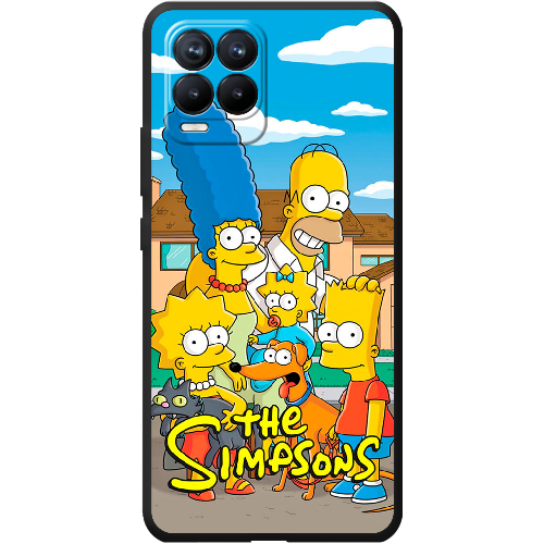 Чехол BoxFace Realme 8 the simpsons