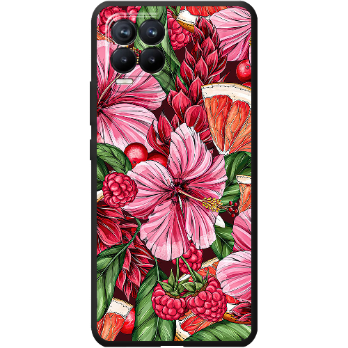 Чехол BoxFace Realme 8 Tropical Flowers