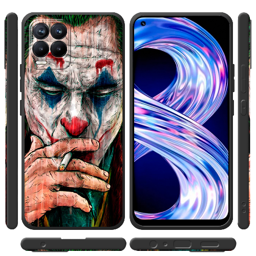 Чехол BoxFace Realme 8 Joker Smoking