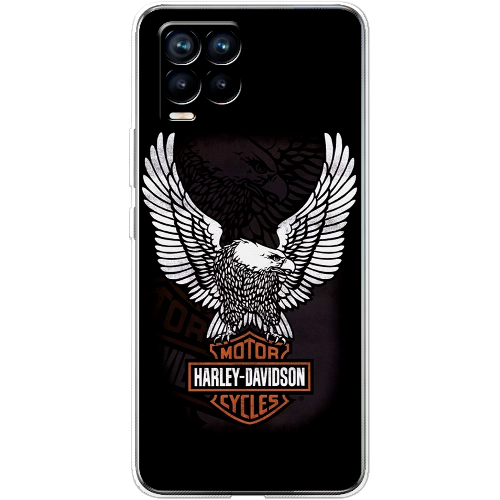 Чехол BoxFace Realme 8 Harley Davidson and eagle
