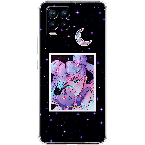 Чехол BoxFace Realme 8 Sailor Moon night