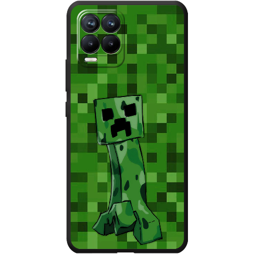 Чехол BoxFace Realme 8 Minecraft Creeper