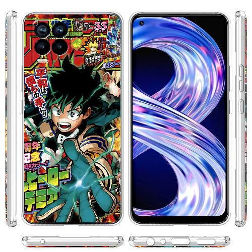 Чехол BoxFace Realme 8 My Hero Academia