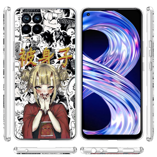 Чехол BoxFace Realme 8 Himiko Toga - My Hero Academia