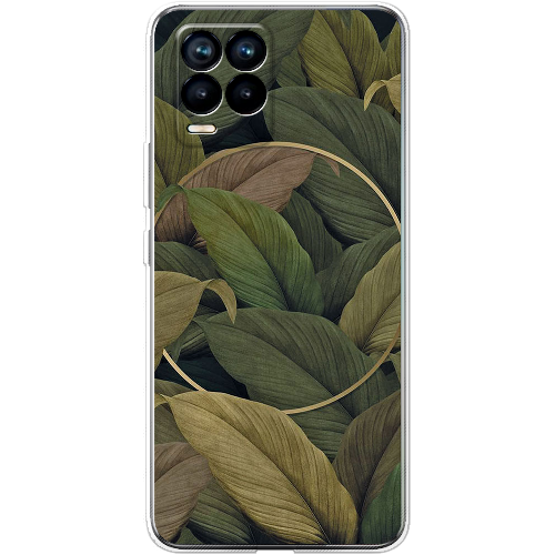 Чехол BoxFace Realme 8 Green Leaf