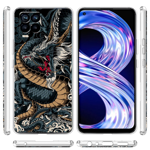 Чехол BoxFace Realme 8 Dragon Ryujin