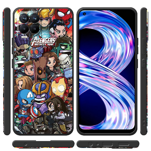 Чехол BoxFace Realme 8 Avengers Infinity War