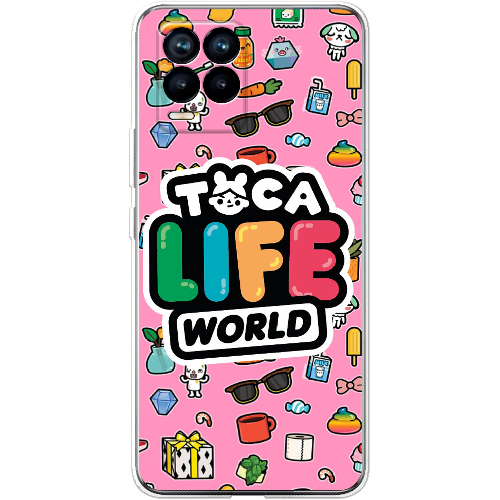 Чехол BoxFace Realme 8 Toca Boca Life World