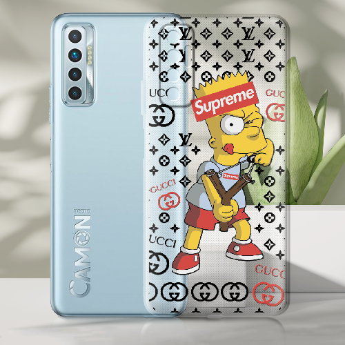 Чехол BoxFace Tecno Camon 17P Yellow Fun