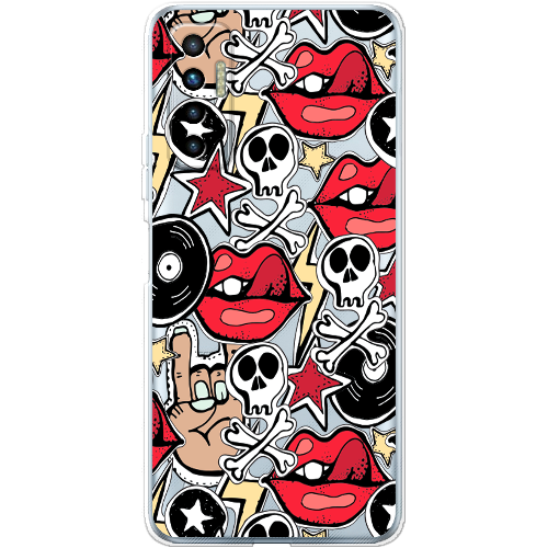 Чехол BoxFace Tecno Camon 17P Rock Graffiti