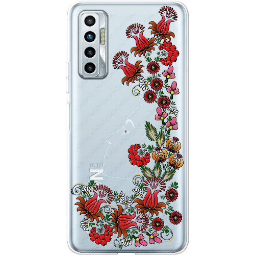 Чехол BoxFace Tecno Camon 17P 3D Ukrainian Muse