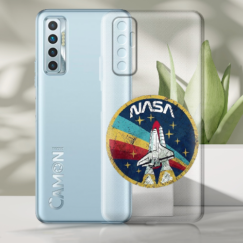 Чехол BoxFace Tecno Camon 17P Space Shuttle NASA