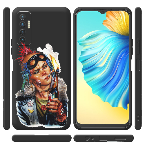 Чехол BoxFace Tecno Camon 17P Tanker Girl