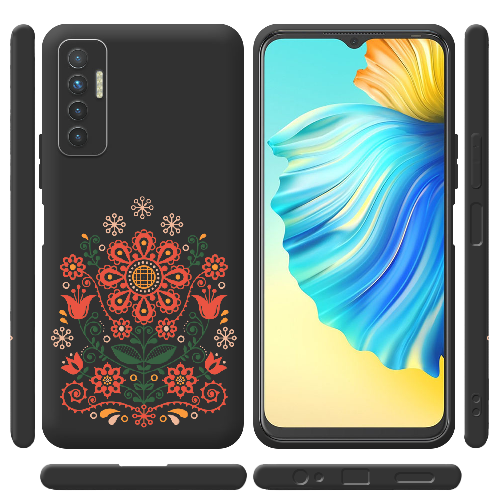 Чехол BoxFace Tecno Camon 17P Ukrainian Ornament