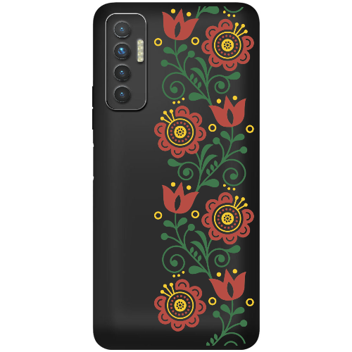 Чехол BoxFace Tecno Camon 17P Ethno Flower