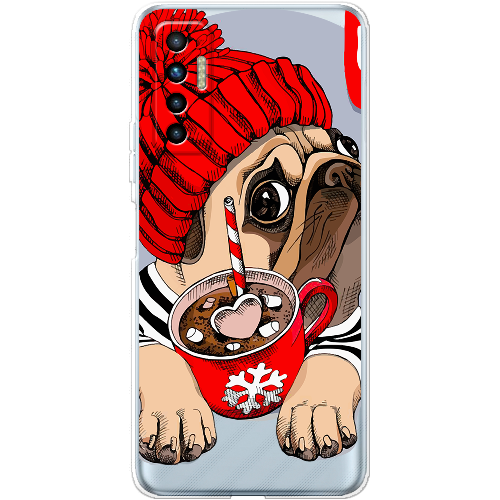 Чехол BoxFace Tecno Camon 17P Winter Puggy