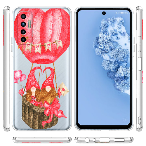 Чехол BoxFace Tecno Camon 17P Valentine Dwarfs