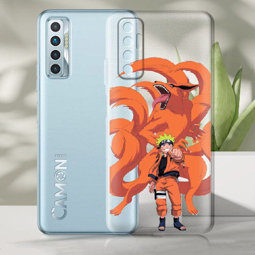 Чехол BoxFace Tecno Camon 17P Naruto and Kurama