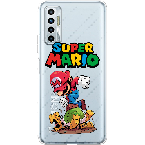 Чехол BoxFace Tecno Camon 17P Super Mario