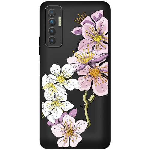 Чехол BoxFace Tecno Camon 17P Cherry Blossom