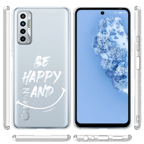 Чехол BoxFace Tecno Camon 17P be happy and