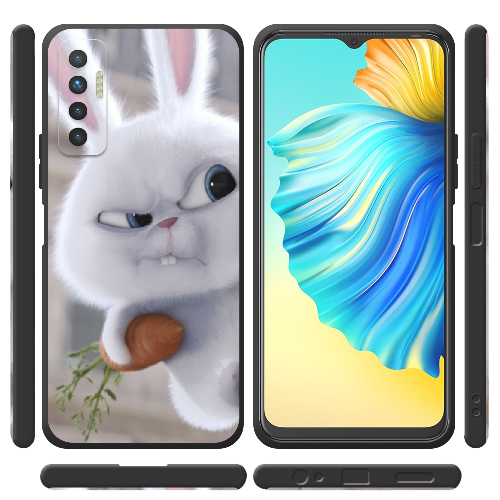 Чехол BoxFace Tecno Camon 17P Rabbit Snowball