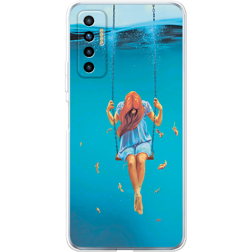 Чехол BoxFace Tecno Camon 17P Girl In The Sea