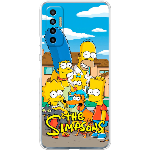 Чехол BoxFace Tecno Camon 17P the simpsons