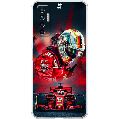 Чехол BoxFace Tecno Camon 17P Racing Car