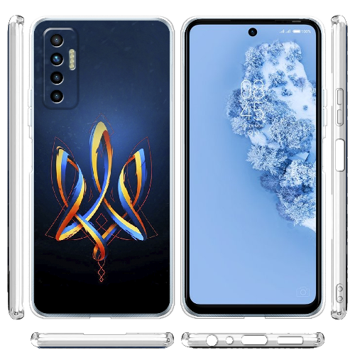 Чехол BoxFace Tecno Camon 17P Ukrainian Emblem