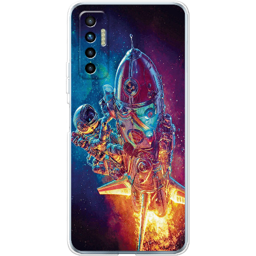 Чехол BoxFace Tecno Camon 17P Astronaut in Space