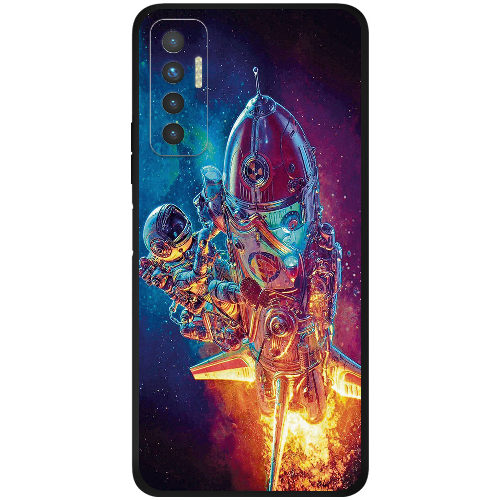 Чехол BoxFace Tecno Camon 17P Astronaut in Space