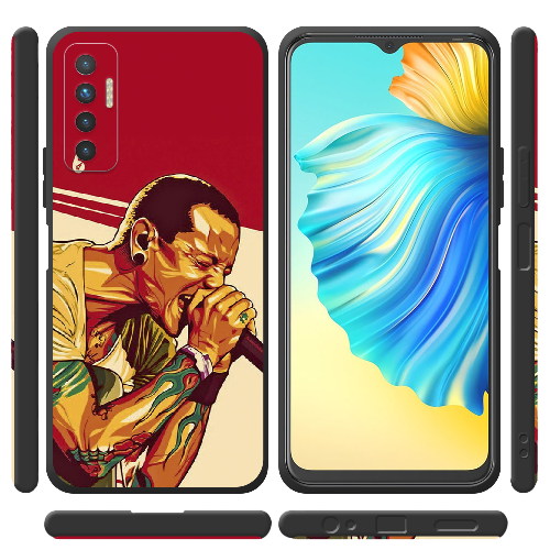 Чехол BoxFace Tecno Camon 17P Chester Bennington