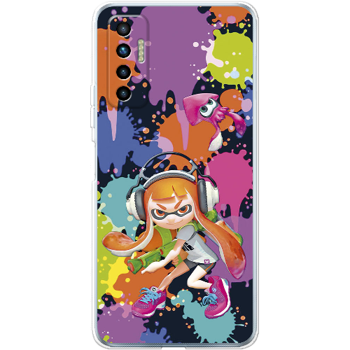 Чехол BoxFace Tecno Camon 17P Splatoon Inklings