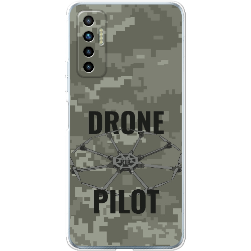 Чехол BoxFace Tecno Camon 17P Drone Pilot