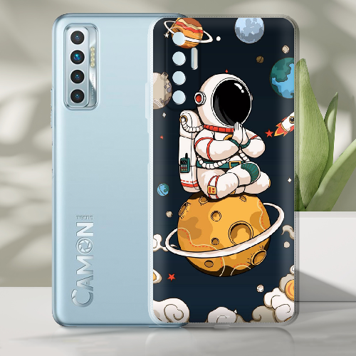 Чехол BoxFace Tecno Camon 17P Astronaut