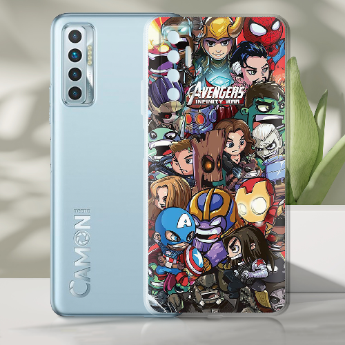 Чехол BoxFace Tecno Camon 17P Avengers Infinity War