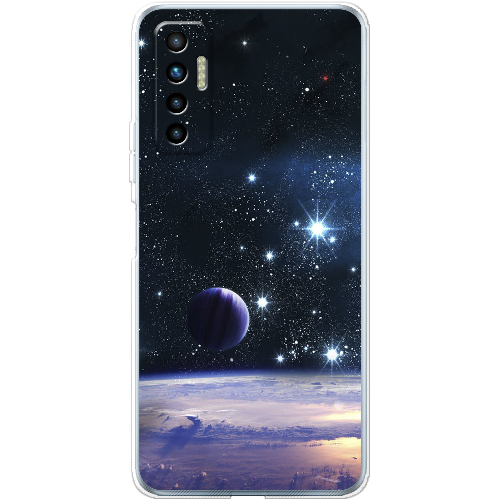 Чехол BoxFace Tecno Camon 17P Space Landscape