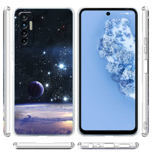 Чехол BoxFace Tecno Camon 17P Space Landscape